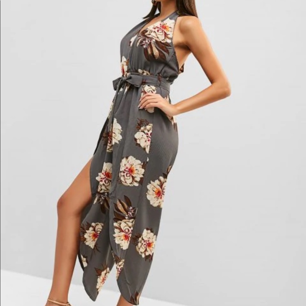 Backless Jumpsuit - Picture 3 of 6